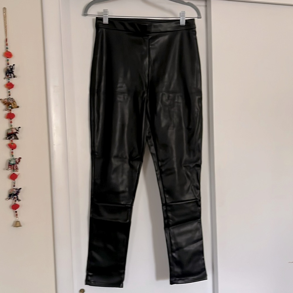Black “Leather” Leggings